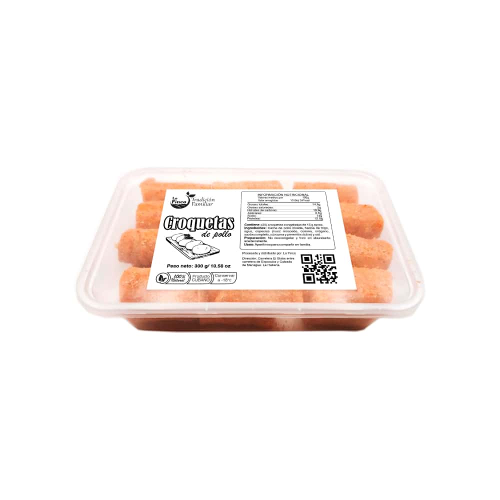 Croquetas de pollo La Finca (20 x 15 g / 10.58 oz) - Miniatura 1
