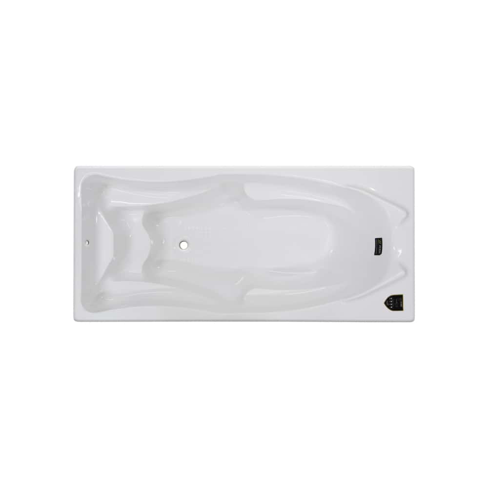 Bañera acrílica rectangular color blanco Zeric Modelo SFS-5 - Miniatura 1