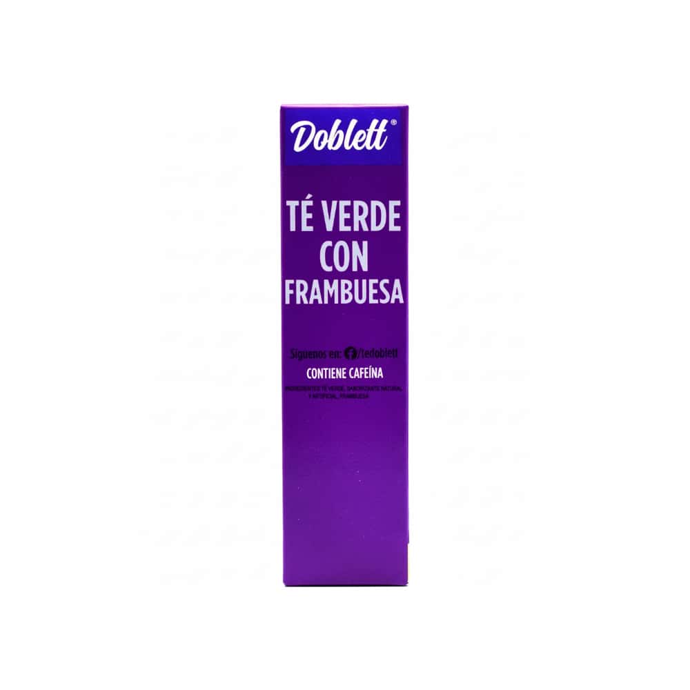 Té verde con frambuesa Doblett (19.2 g) - Miniatura 3