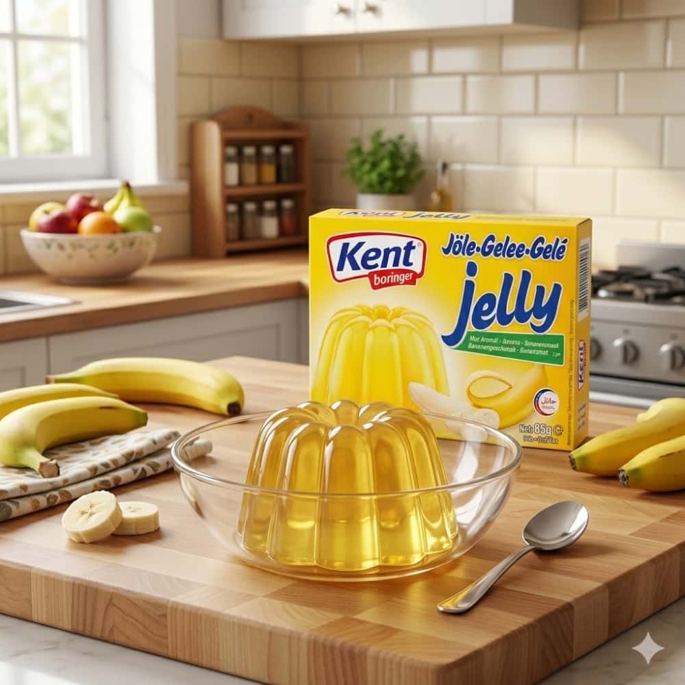 Gelatina con sabor a plátano Kent Boringer (85 g / 3 oz) - Miniatura 5