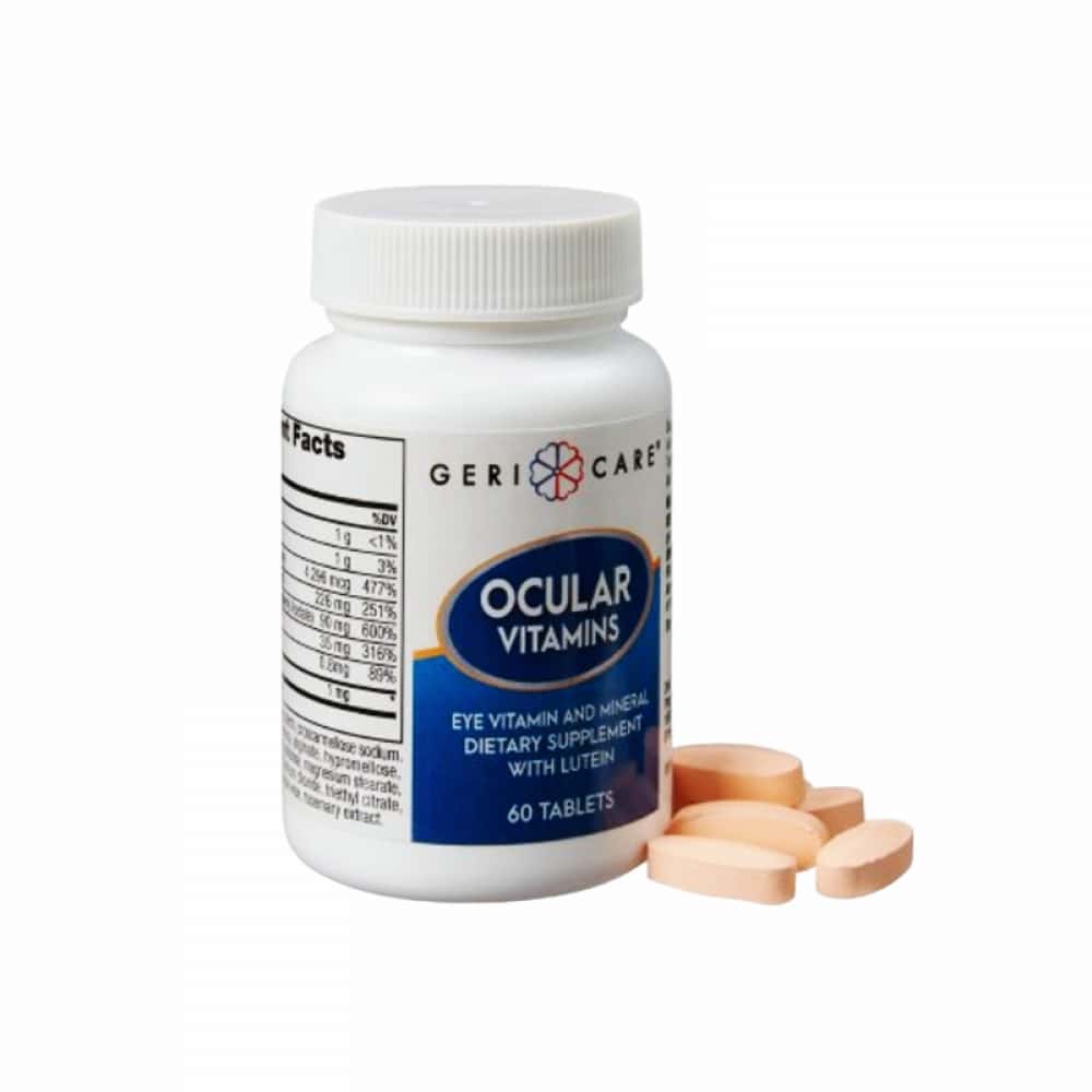 Vitaminas y minerales para los ojos Gericare (60 tabletas) - Miniatura 1