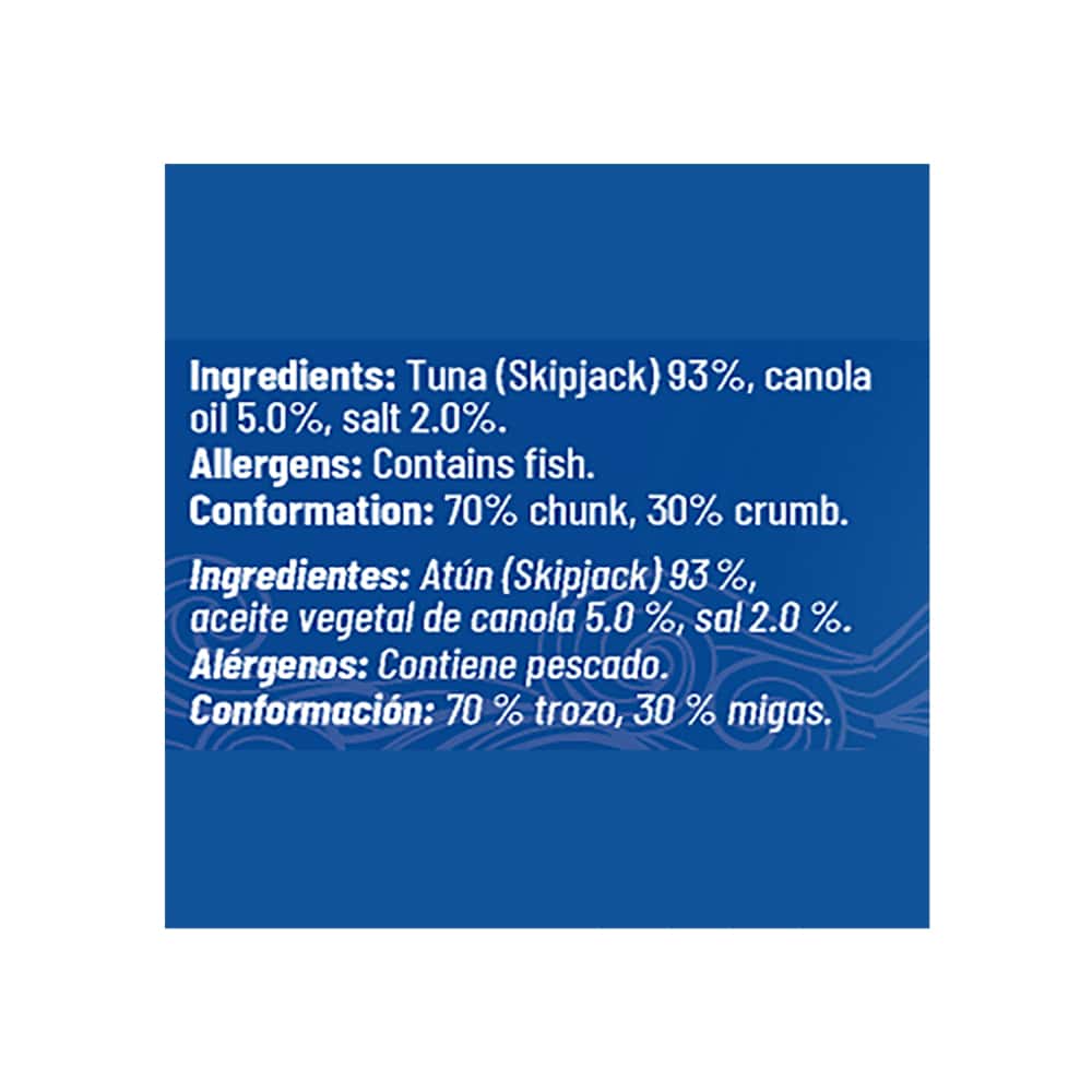 Atún en trozos en aceite vegetal YEYA (10 x 160 g / 5.64 oz) - Miniatura 3