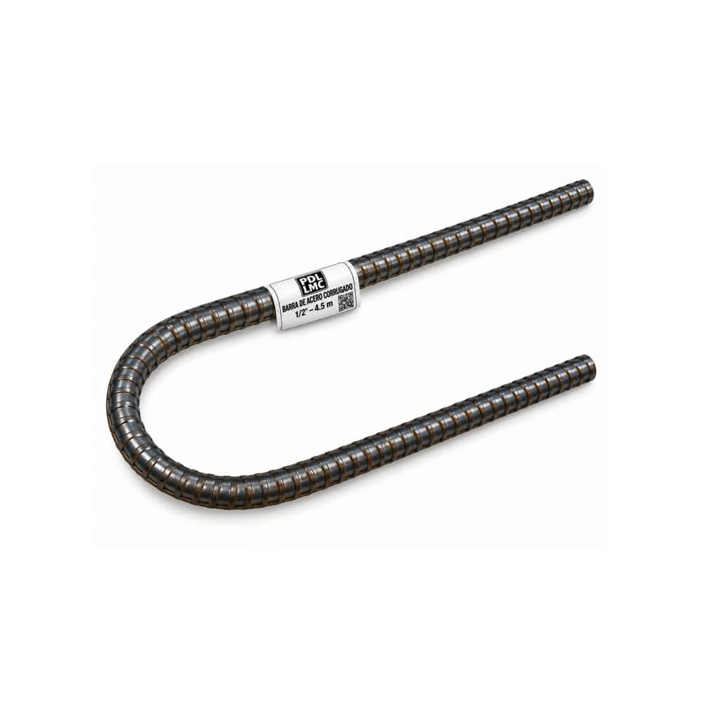 Barra de acero corrugado de 1/2" PDL LMC (4.5 m) - Miniatura 1
