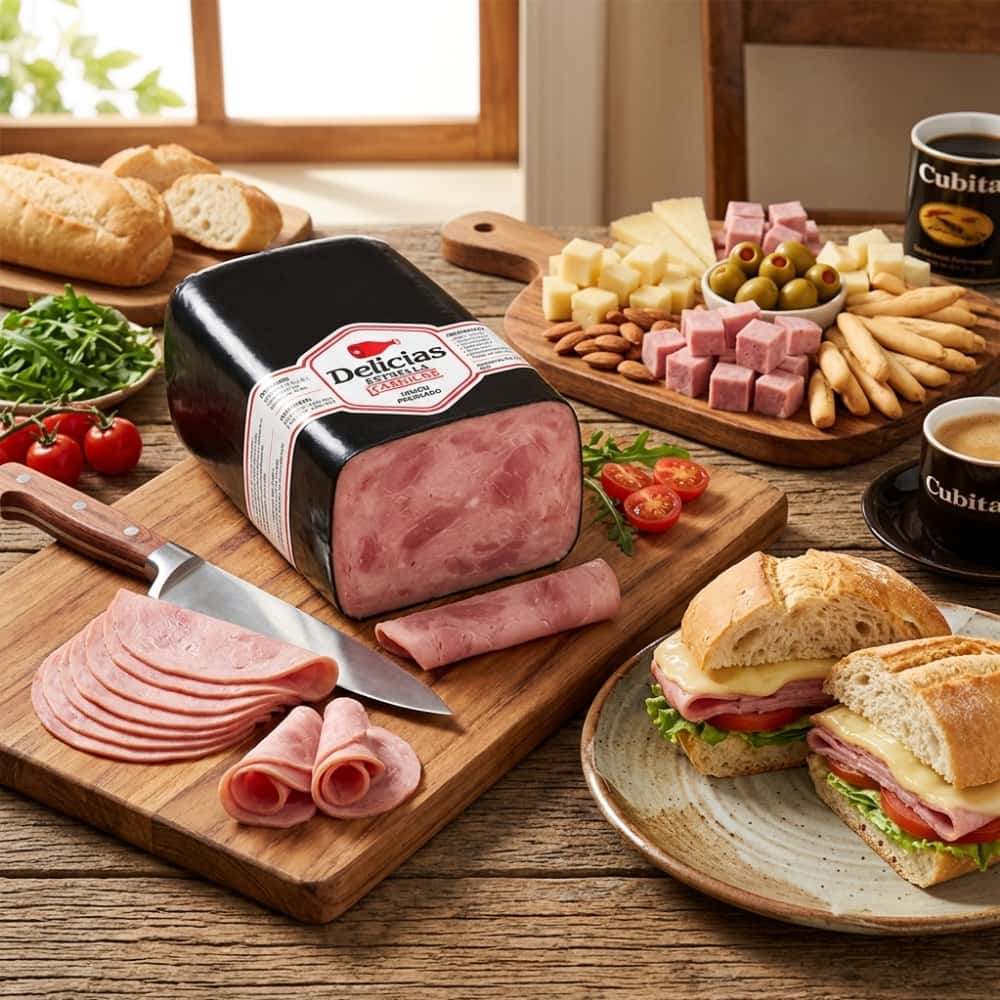 Jamón prensado Delicias Estrella (2.72 kg / 6 lb) - Miniatura 4