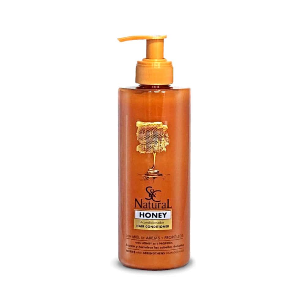 Acondicionador con miel de abejas y propóleos Natural Honey S&C (400 ml) - Miniatura 1