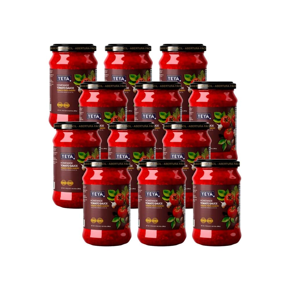 Tomate frito casero YEYA (12 x 560 g / 1.23 lb) - Miniatura 1
