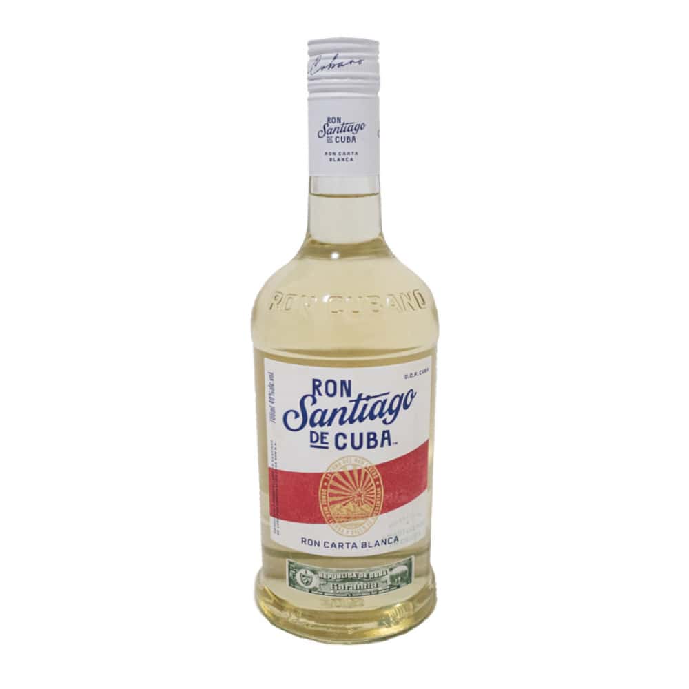 Ron carta blanca 40 % vol Santiago de Cuba (700 ml) - Miniatura 1
