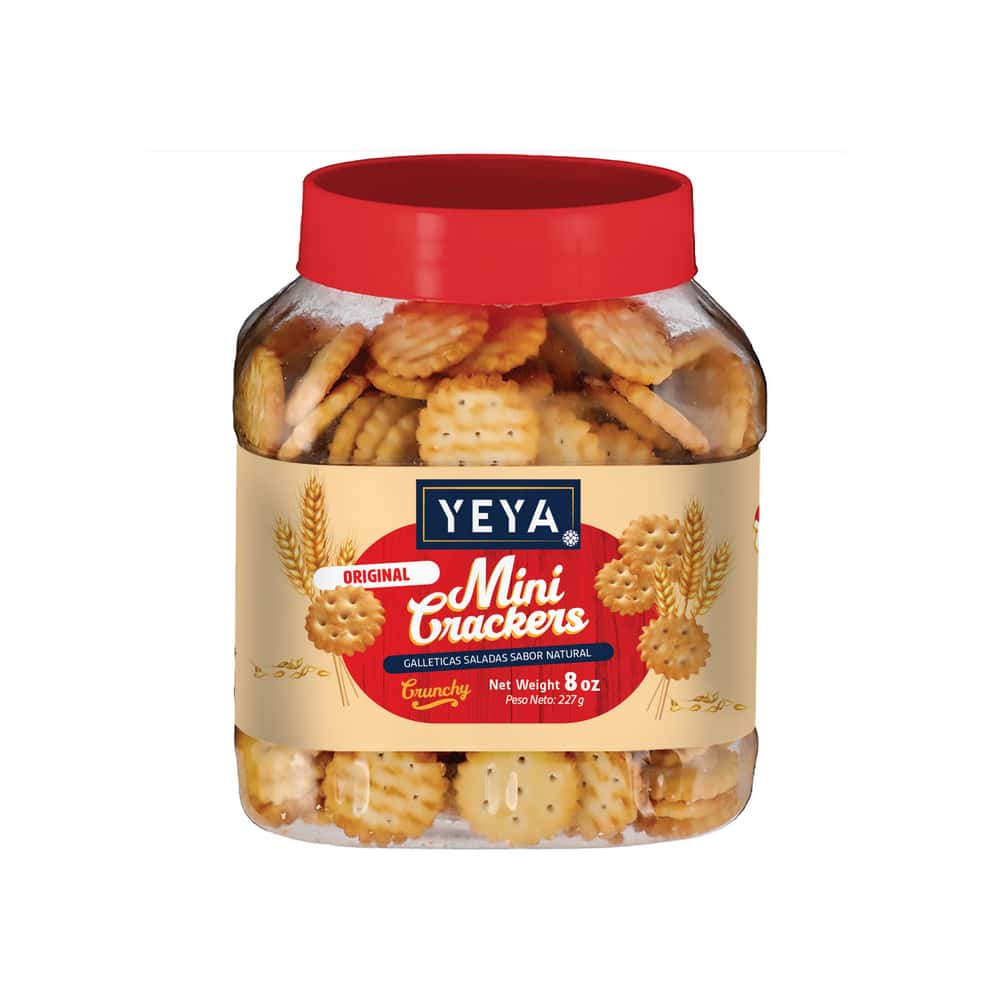 Galleticas saladas sabor original YEYA (227 g / 8 oz) - Miniatura 1