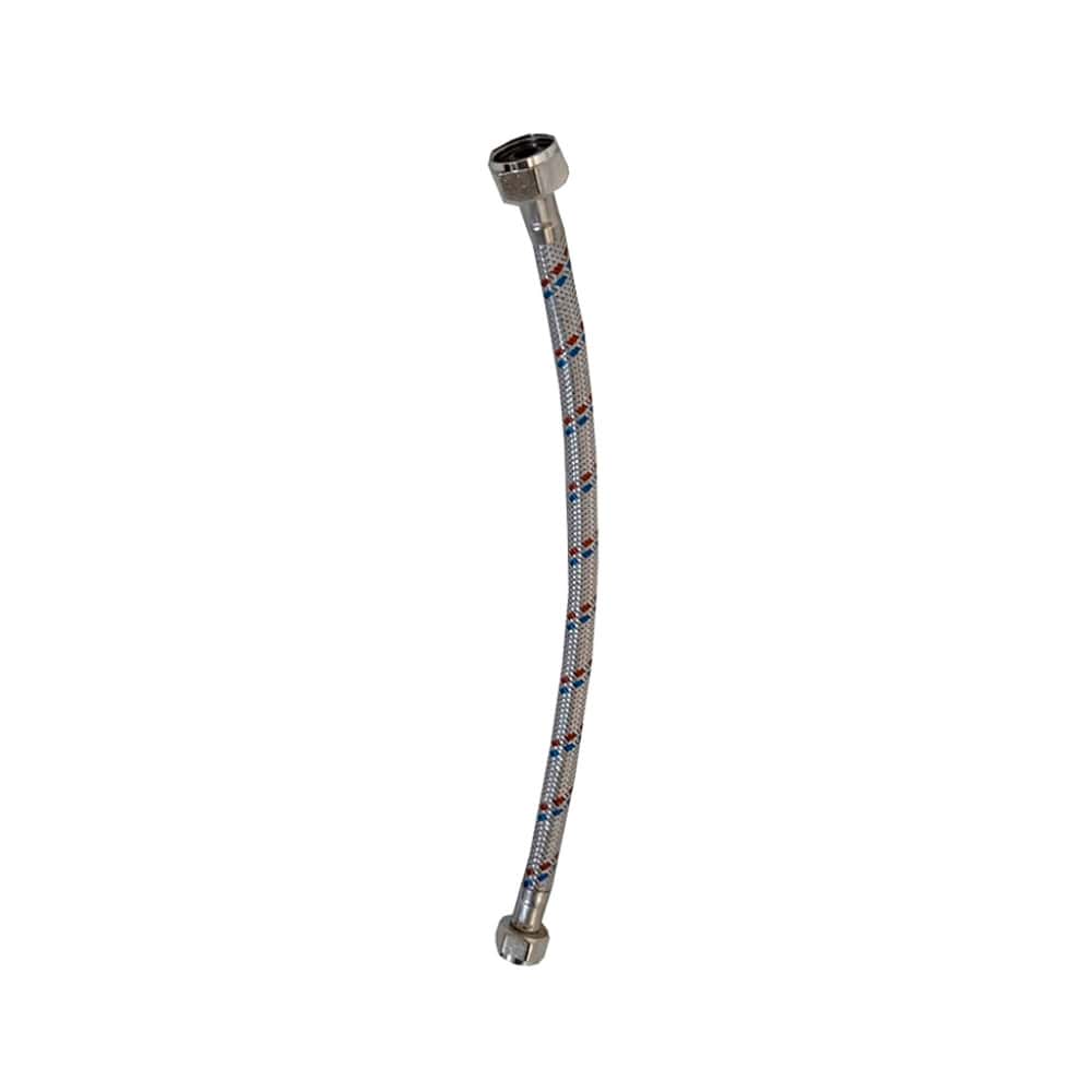 Latiguillo de 7/8 x 1/2 pulgada - manguera flexible de aluminio Foset - Miniatura 1