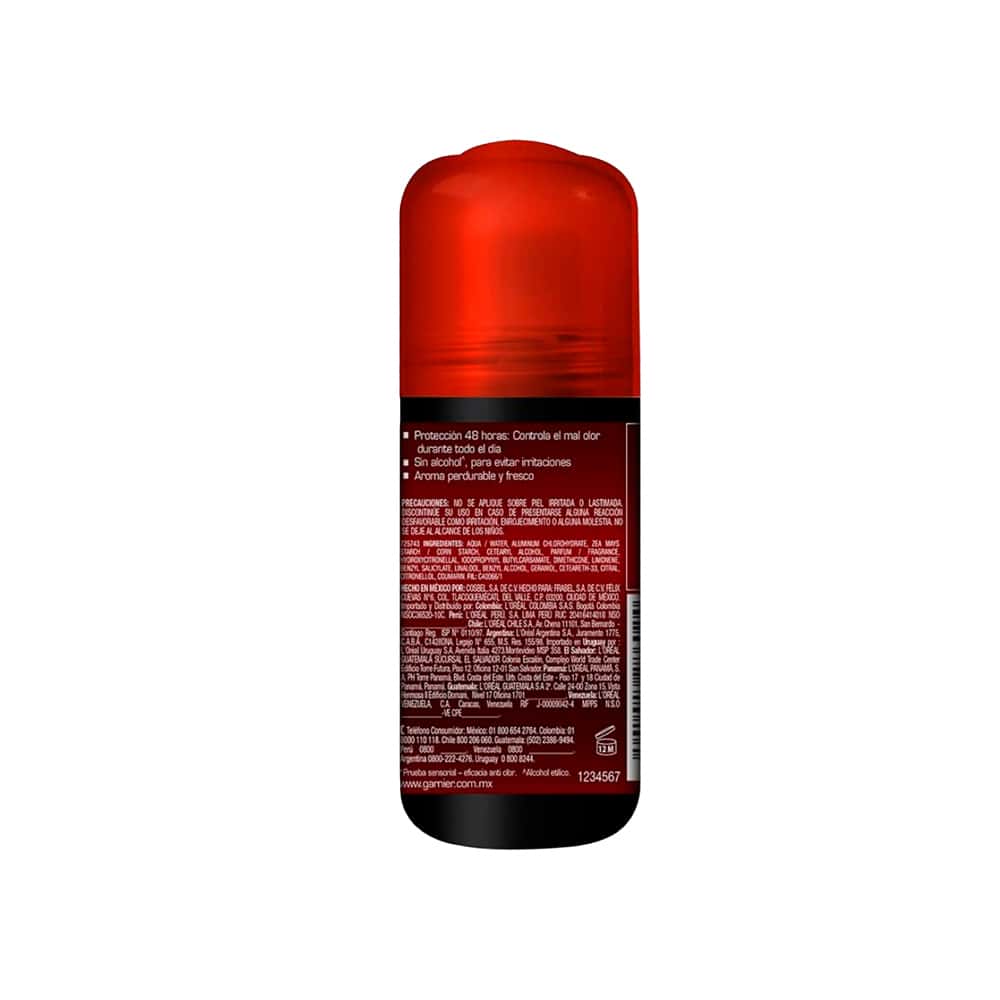 Desodorante antitranspirante para hombre Active Obao Garnier (65 g / 2.29 oz) - Miniatura 2