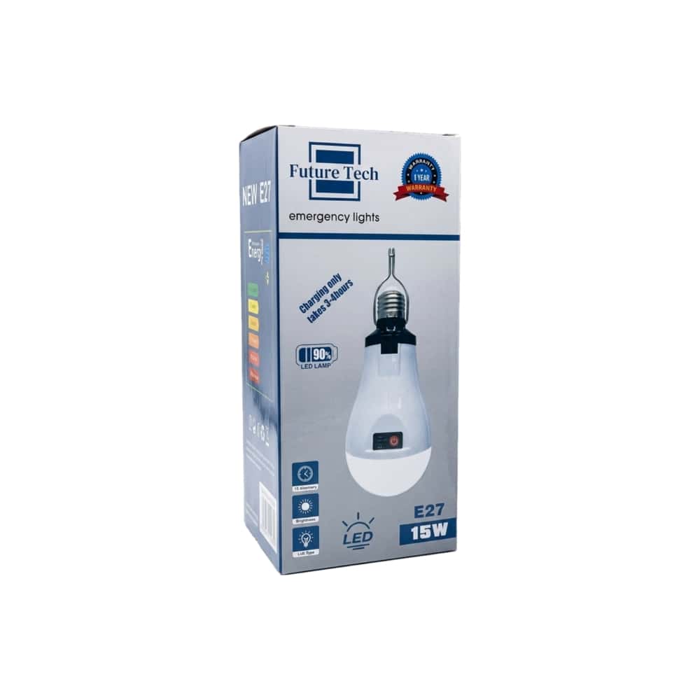 Bombillo Led recargable 15 W Future Tech - Miniatura 2