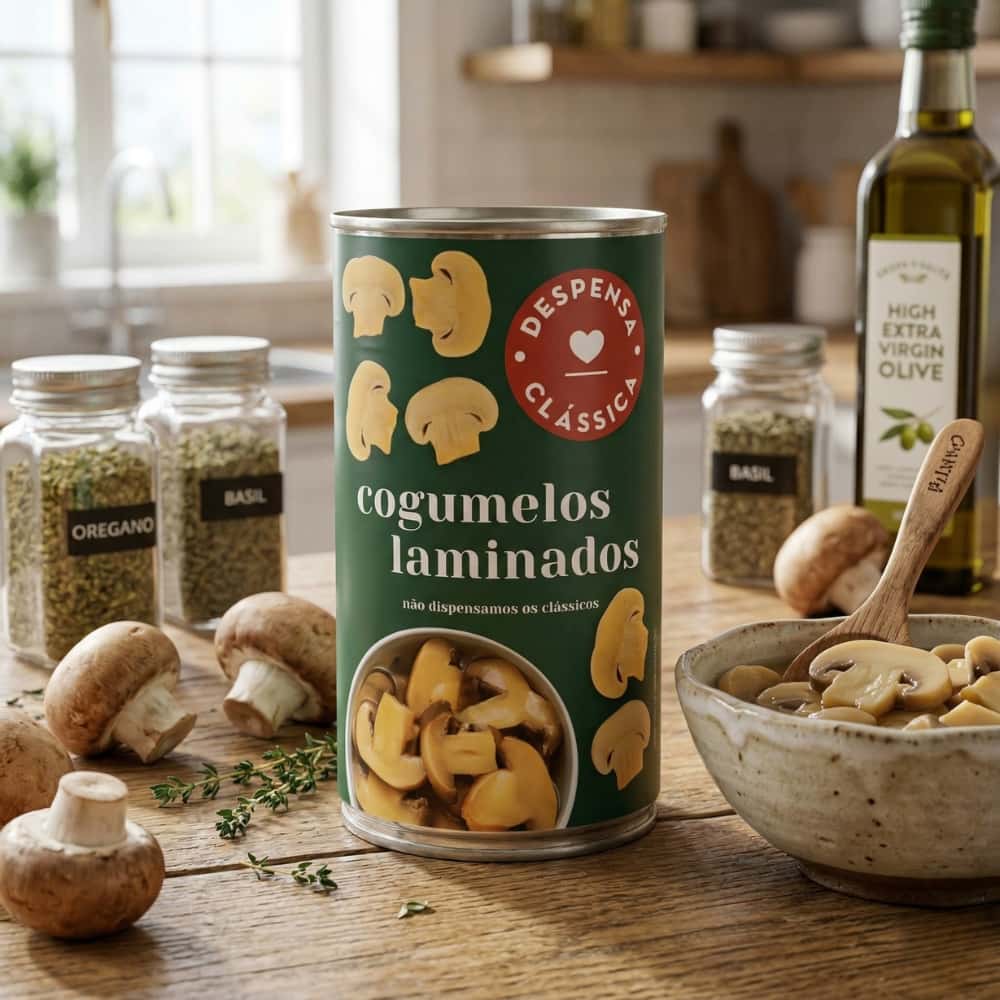 Champiñones laminados Despensa Clássica (355 g / 12.52 oz) - Miniatura 4