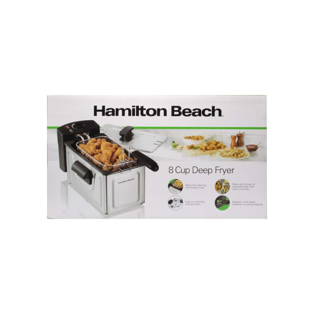 Freidora de aceite de 8 tazas Hamilton Beach 35210 - Miniatura 5