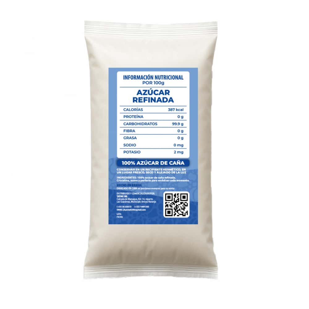 Azúcar blanca refinada Campo Vivo (3 x 500 g / 1.1 lb) - Miniatura 3