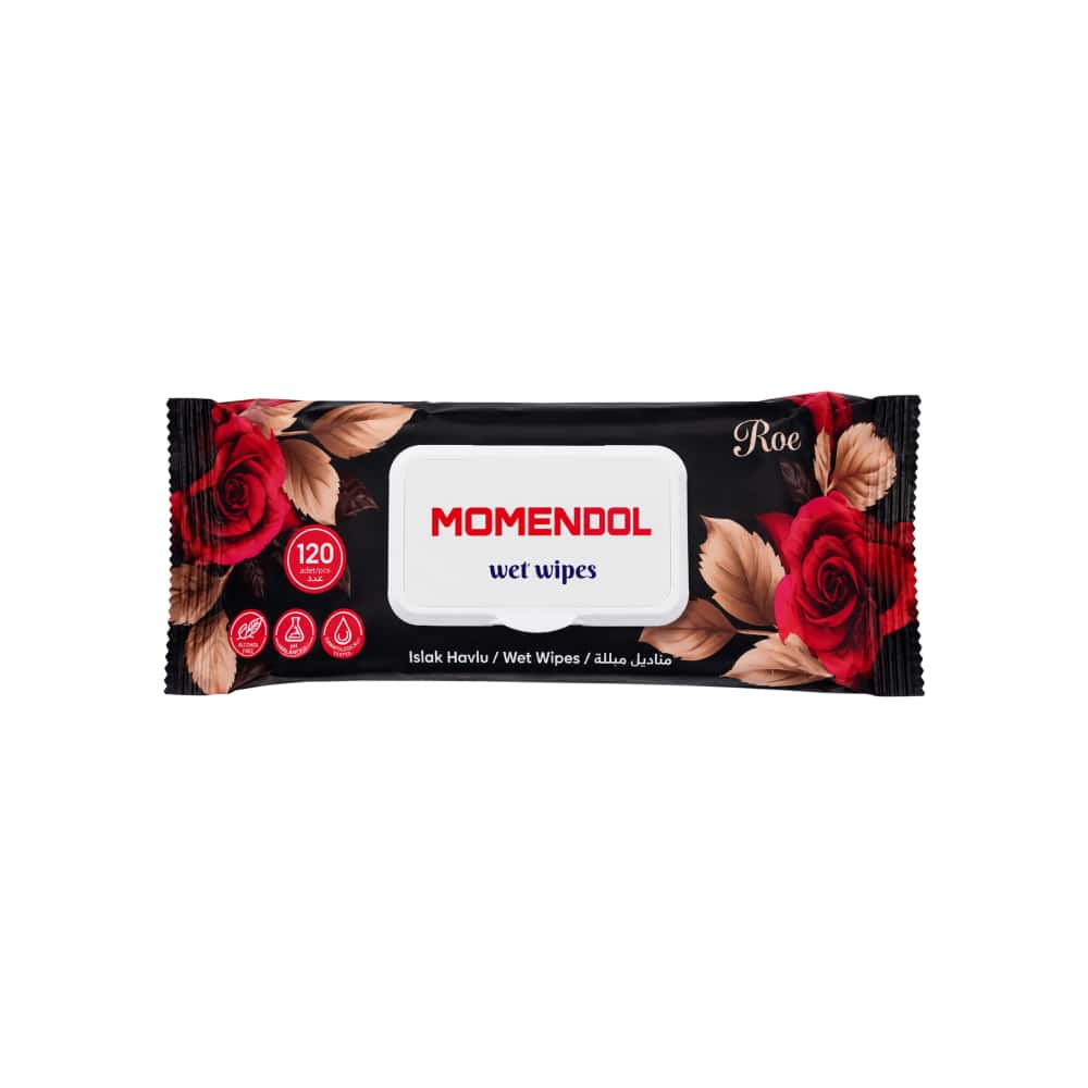 Toallitas húmedas para bebes sin alcohol Momendol (120 U) - Miniatura 1