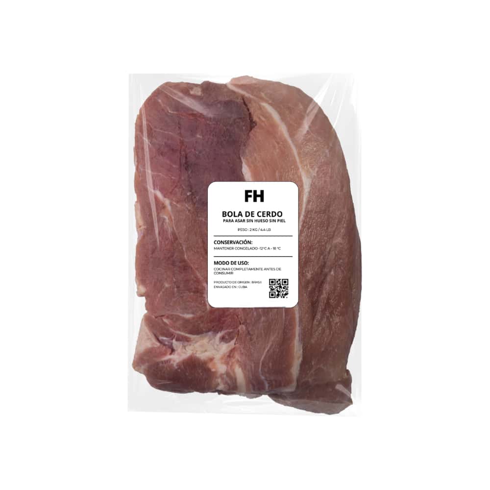 Bola de cerdo para asar sin piel y sin hueso Fresco Habana (2 kg / 4.4 lb) - Miniatura 3