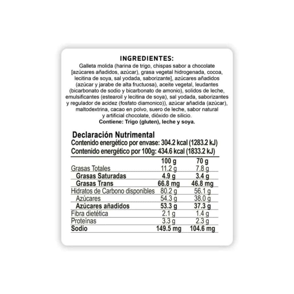 Sazonador sabor galletas y chocolate Pragná (70 g / 2.47 oz) - Miniatura 3