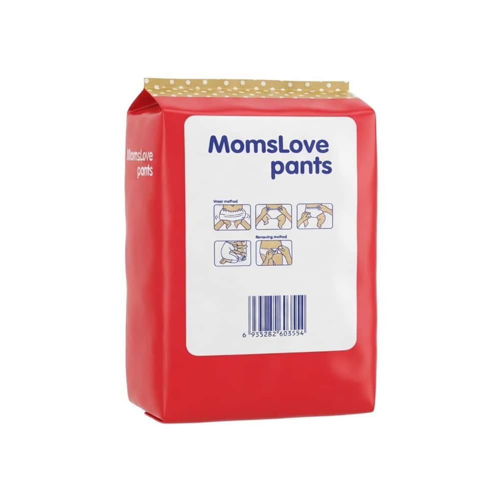 Paquete de pañales desechables talla M Momslove (25 U) - Miniatura 4