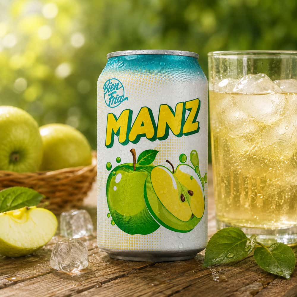 Refresco gaseado de manzana Bienfría (330 ml / 11.2 fl oz) - Miniatura 5