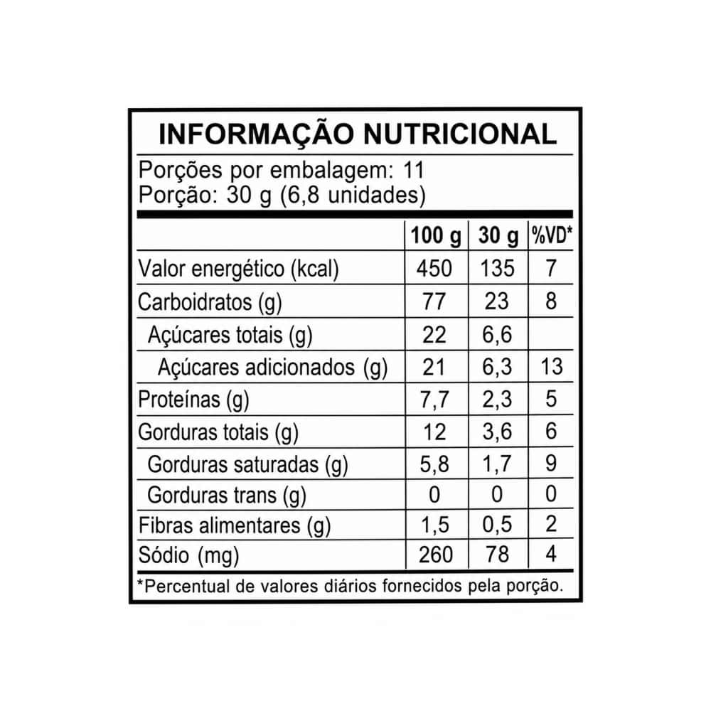 Galleta de mantequilla con sabor a leche Todeschini (330 g / 11.64 oz) - Miniatura 4