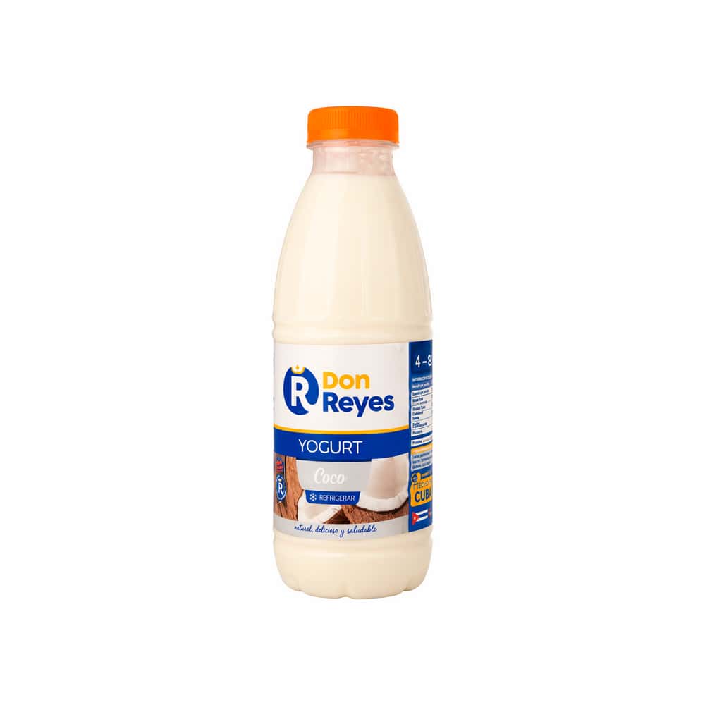 Yogurt natural sabor coco Don Reyes (1 L) - Miniatura 1