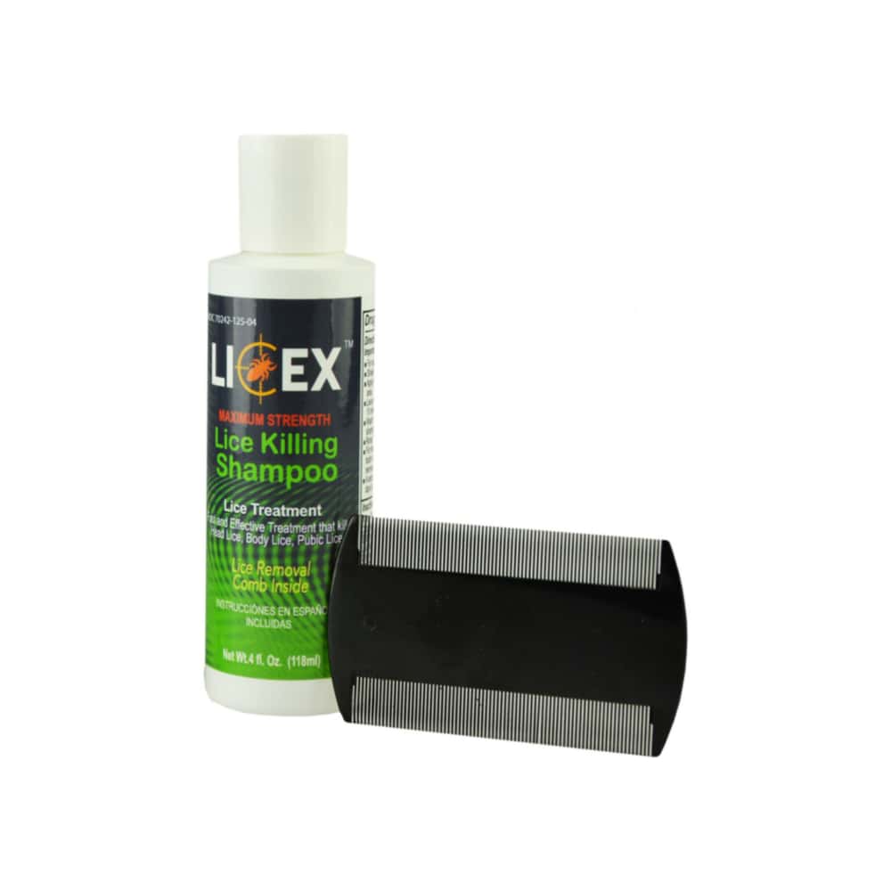 Champú antipiojos con peine Licex (4 oz / 118 ml) - Miniatura 2