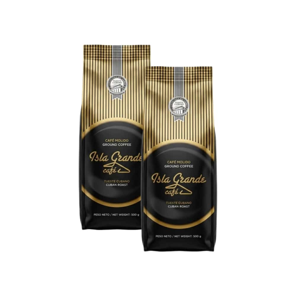 Café molido Isla Grande (2 x 500 g / 1.1 lb) - Miniatura 1