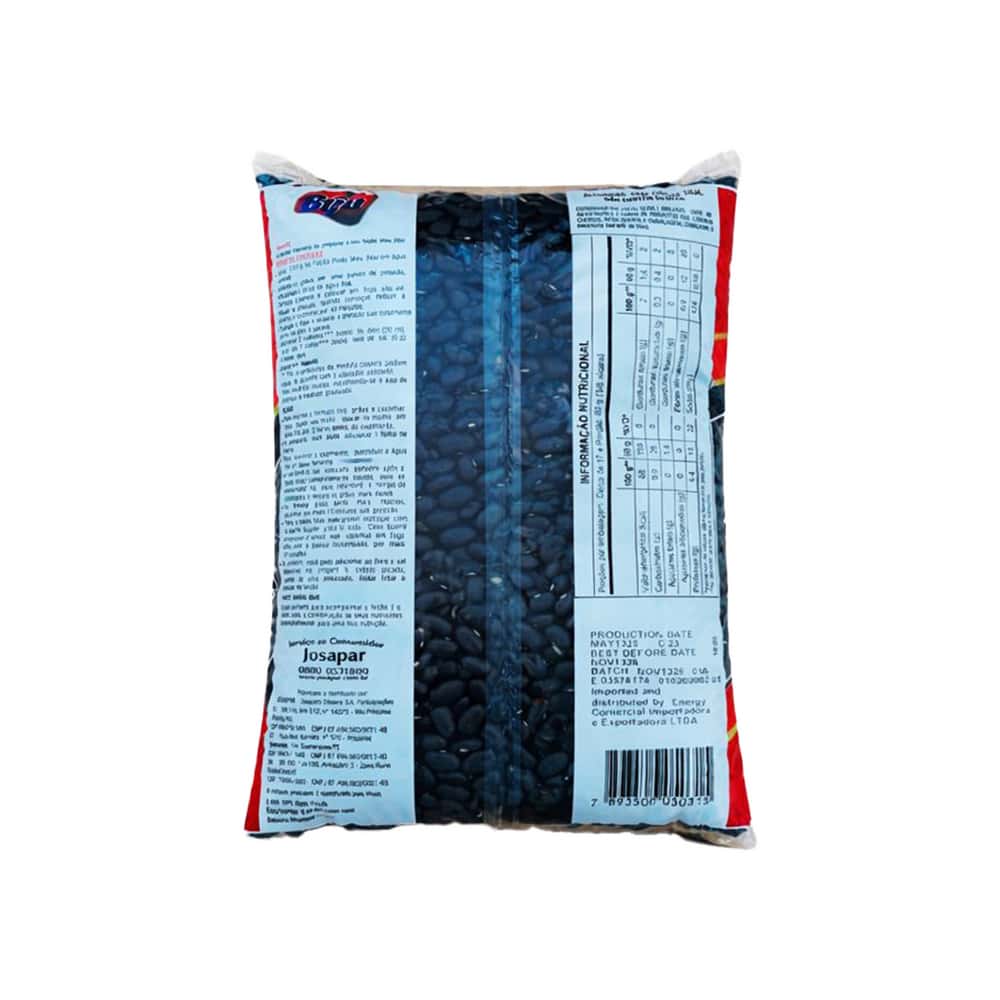 Frijoles negros MEU BIJU (3 x 1 kg / 2.2 lb) - Miniatura 3