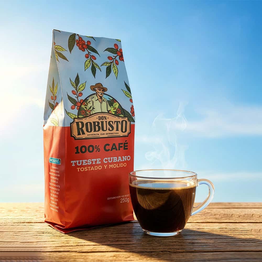 Café tostado y molido Don Robusto (250 g / 8.8 oz) - Miniatura 4