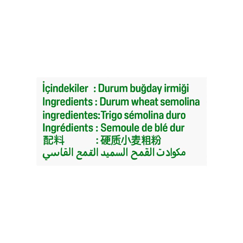 Espaguetis de sémola de trigo duro Arden Makarna (500 g / 1.1 lb) - Miniatura 3