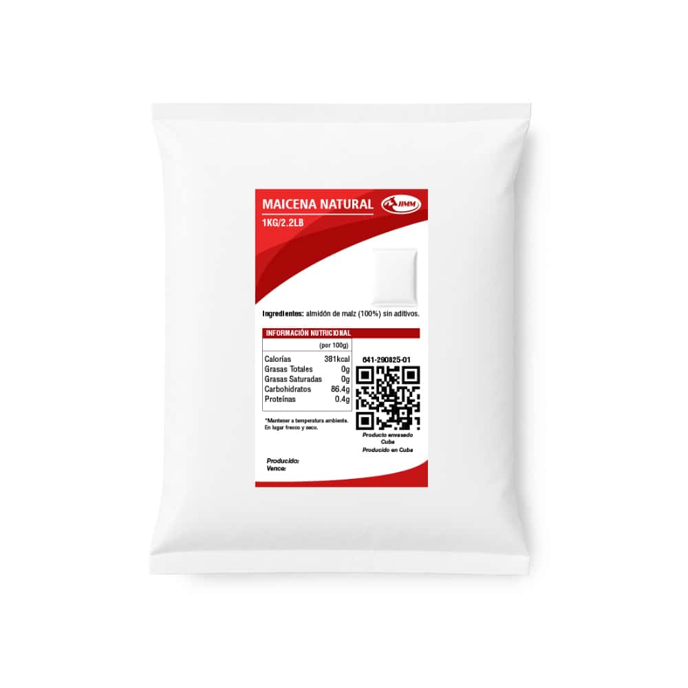 Maicena natural Jimm (1 kg / 2.2 lb) - Miniatura 1