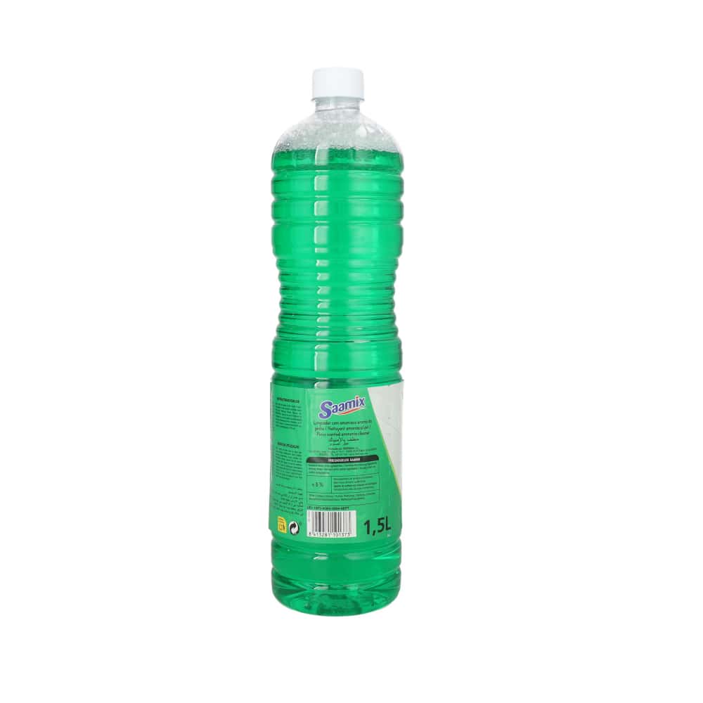 Detergente líquido amoniacal friegasuelos Saamix (1.5 L) - Miniatura 3
