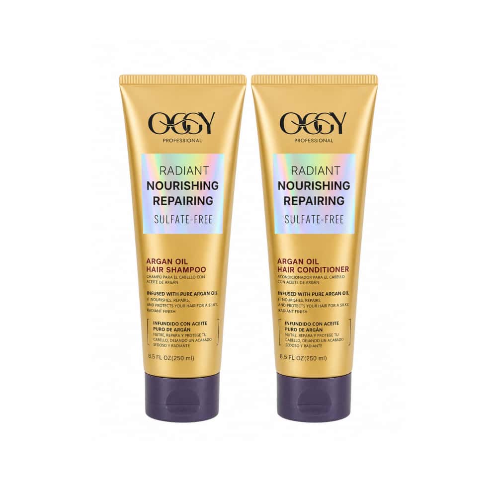 Set de champú y acondicionador con aceite de argán Ocgy Professional - Miniatura 1