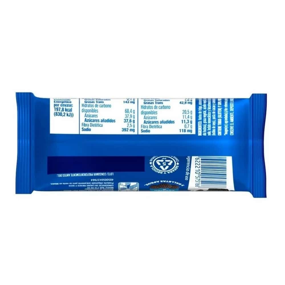 Galleta sándwich sabor a chocolate con relleno cremoso sabor a vainilla Oreo (42 g / 1.48 oz) - Miniatura 2