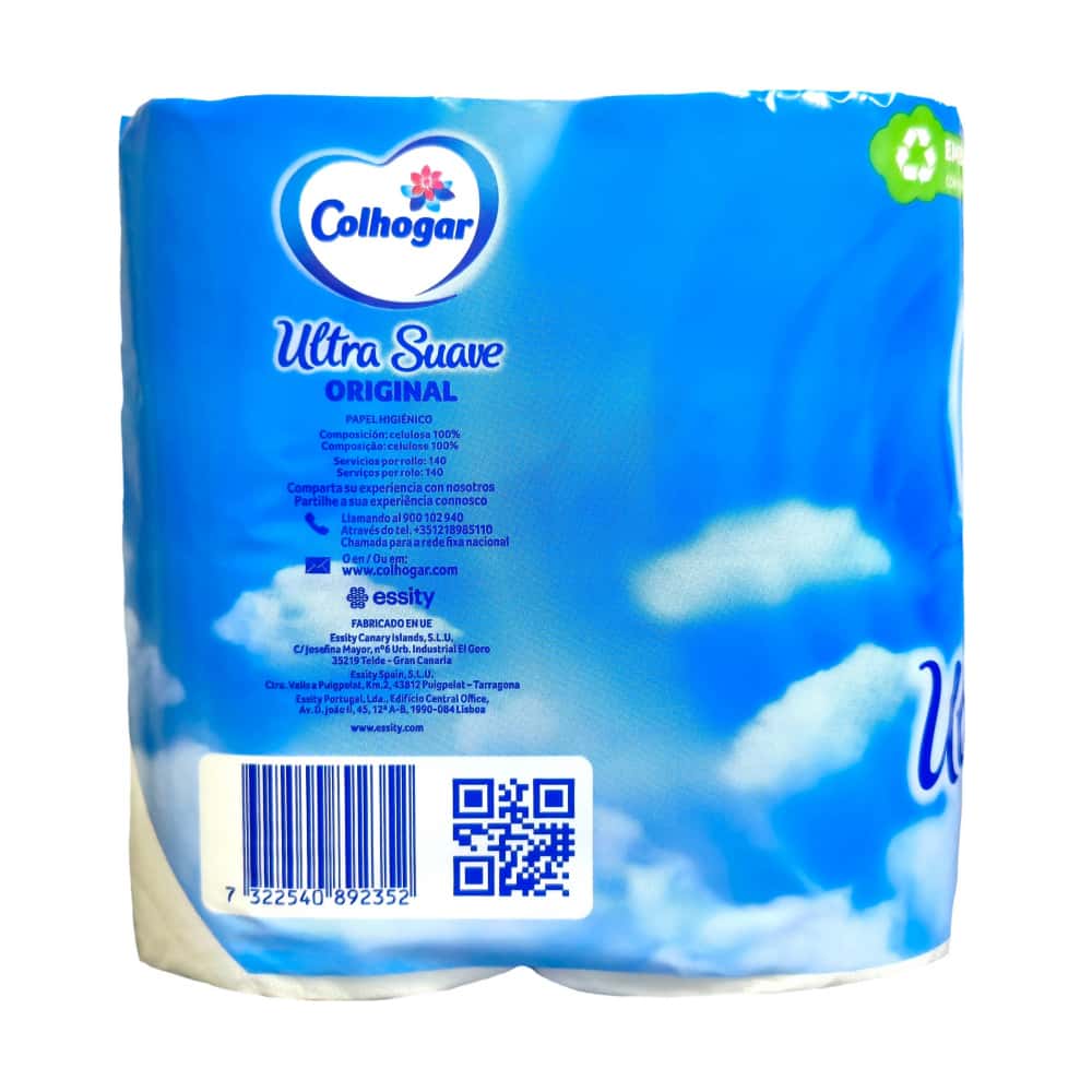 Papel sanitario Colhogar (2 x 12 U) - Miniatura 3