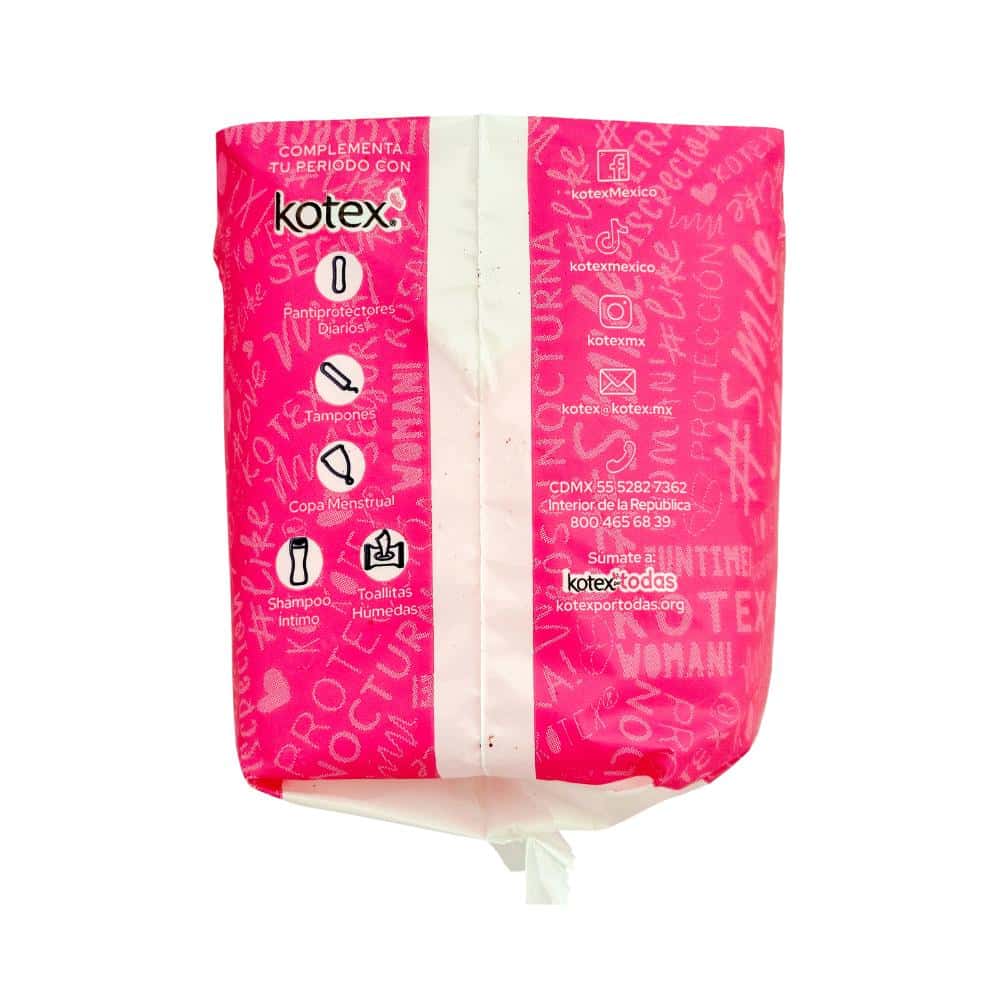 Intimas anatómica sin alas Kotex (10 U) - Miniatura 4