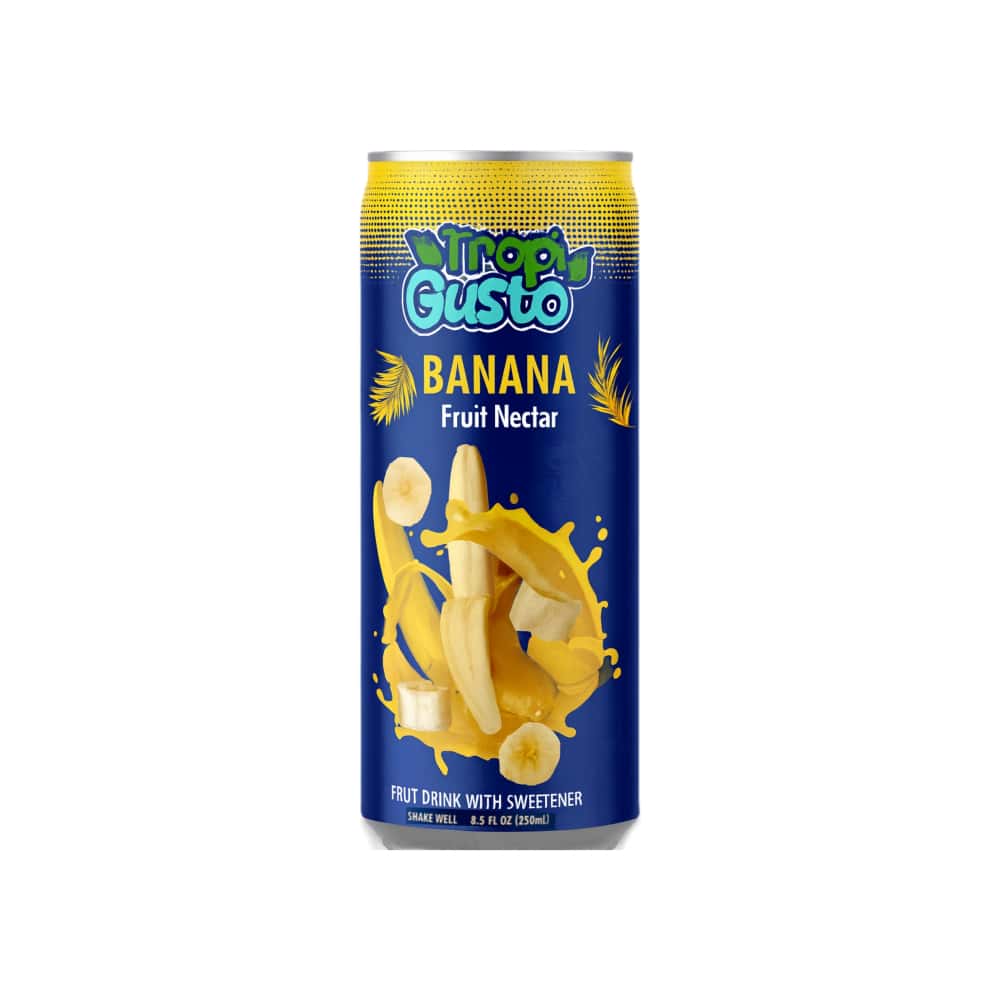 Néctar de frutas sabor banana Tropi Gusto (250 ml) - Miniatura 1