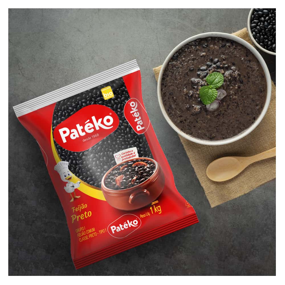 Frijoles negros Patéko (1 kg / 2.2 lb) - Miniatura 4