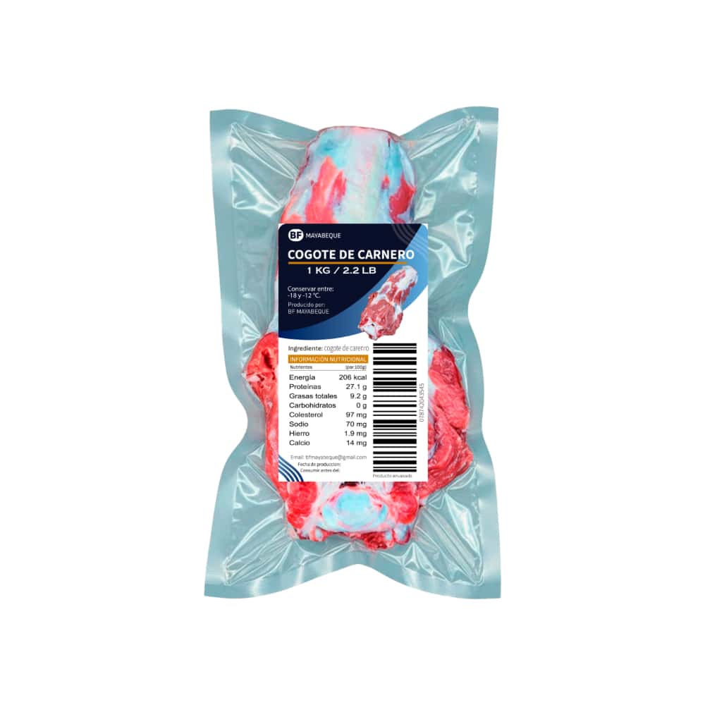 Cogote de carnero BF Mayabeque (1 kg / 2.2 lb) - Miniatura 3