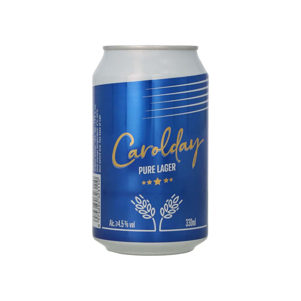 Caja de cerveza CarolDay lager puro (24 x 330 ml) - Miniatura 4