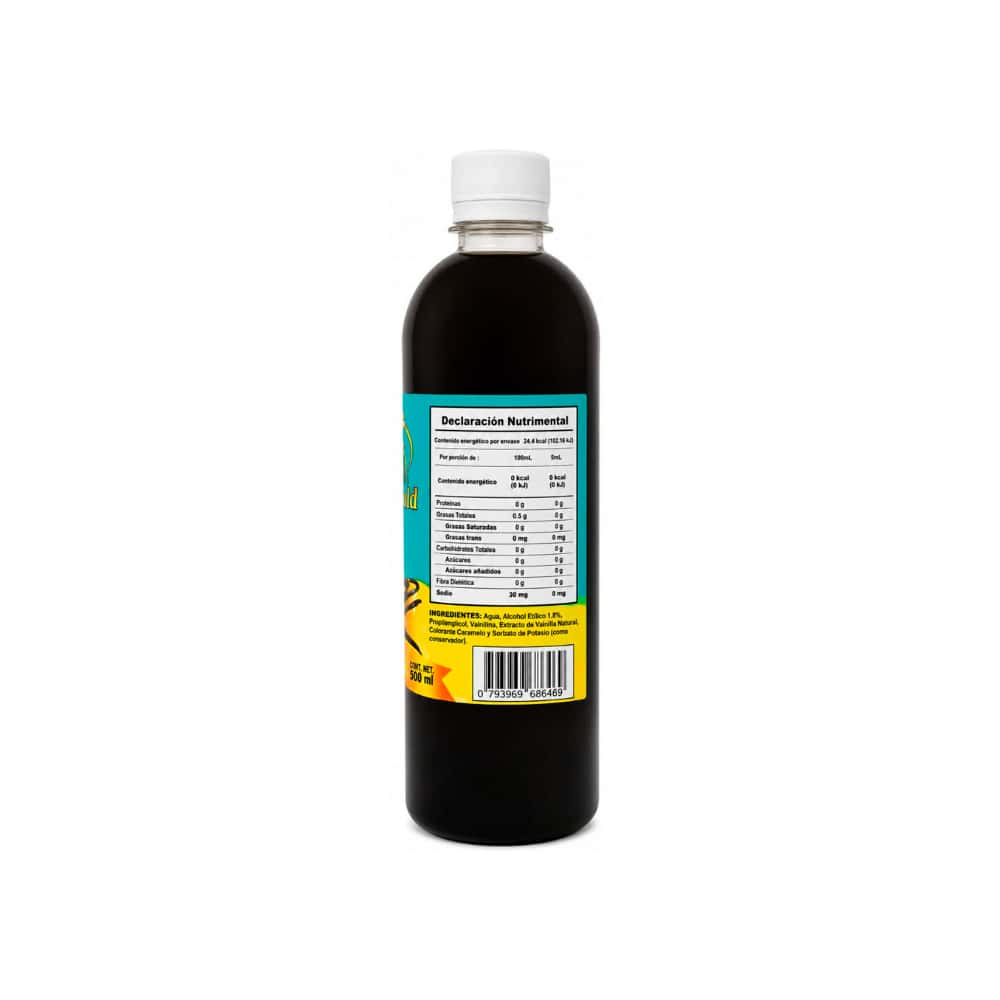Saborizante natural vainilla KDM Gold (500 ml / 16.9 oz) - Miniatura 2