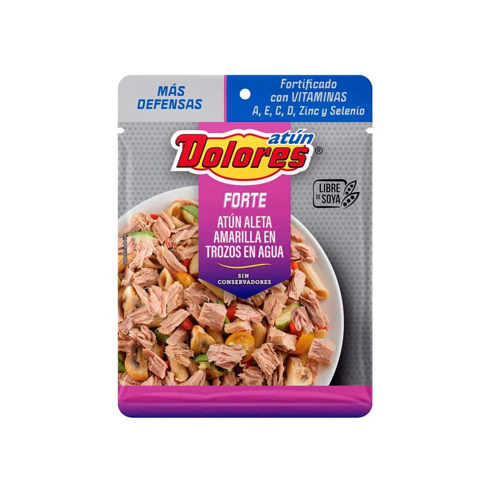 Atún aleta amarilla en trozos en agua Dolores (74 g / 2.61 oz) - Miniatura 1