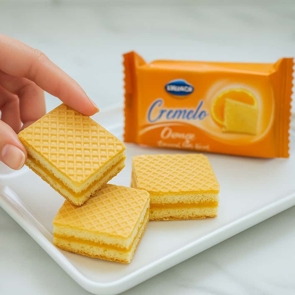 Galletas dulces con crema sabor naranja Cremelo Mrs. Bector's Cremica (440 g / 15.5 oz) - Miniatura 5