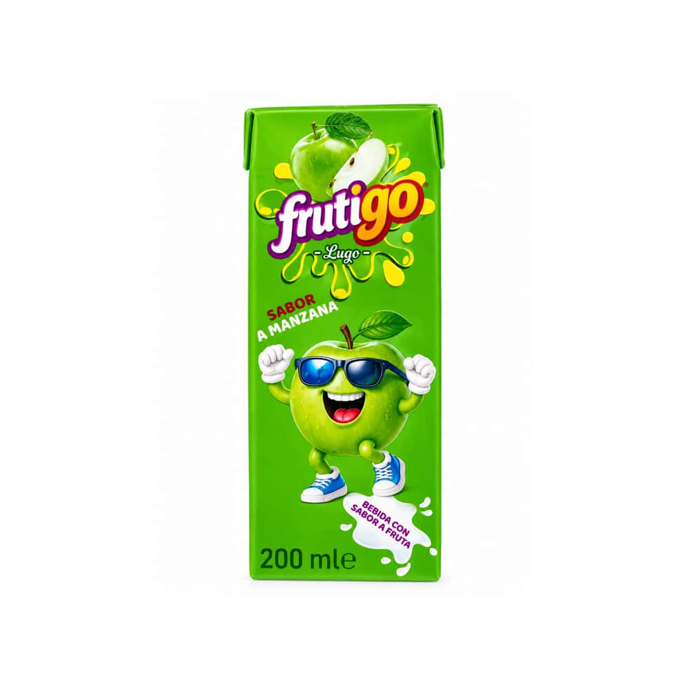 Jugo sabor a manzana Frutigo (200 ml / 6.76 fl oz) - Miniatura 1