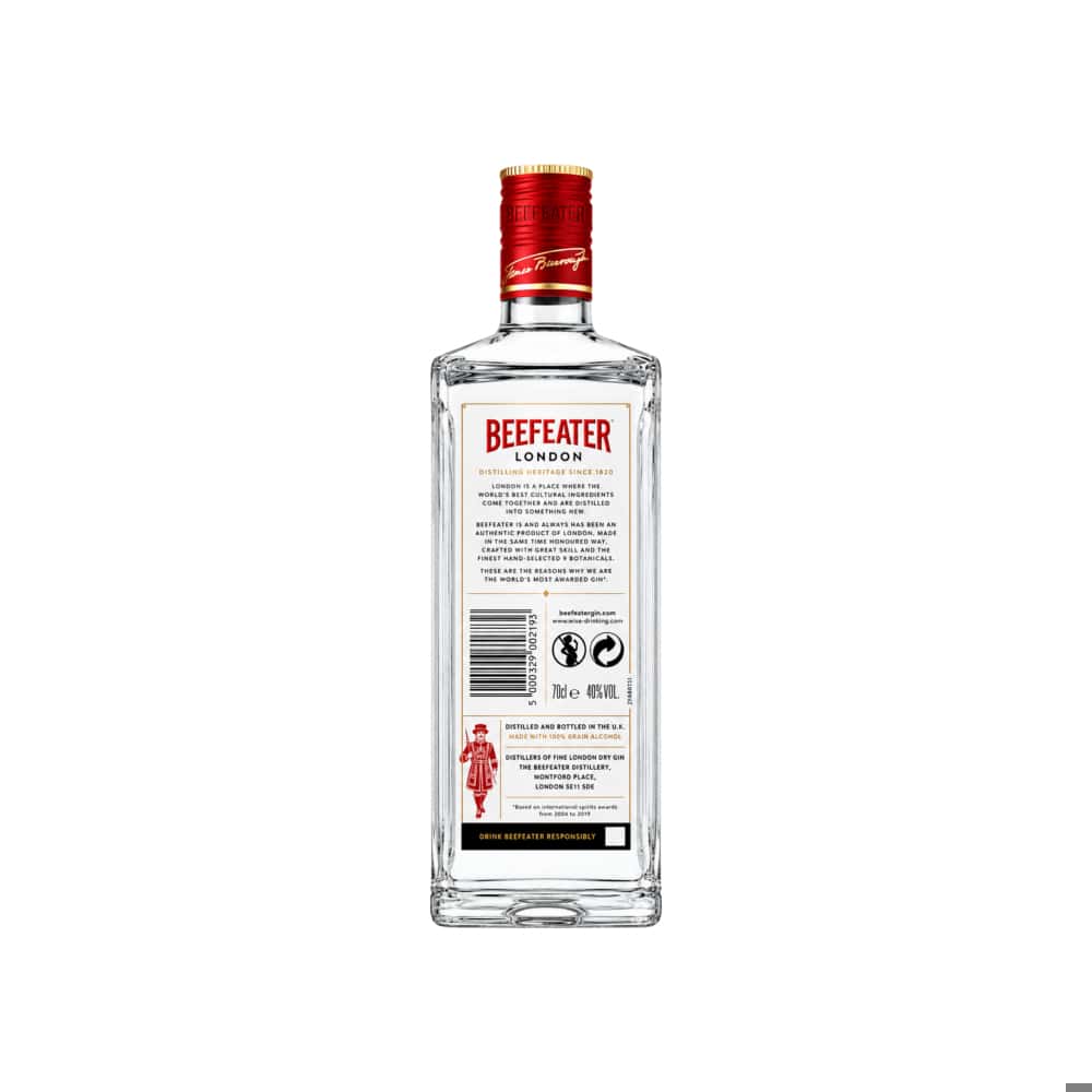 Ginebra 40 % vol Beefeater (700 ml) - Miniatura 5