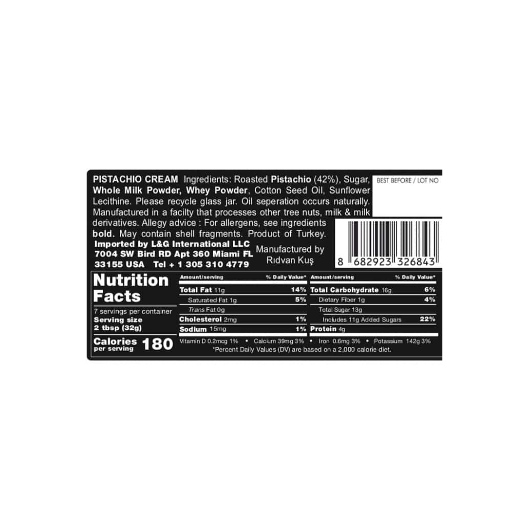 Crema de pistacho para untar Nuttime (4 x 250 g / 8.80 oz) - Miniatura 3