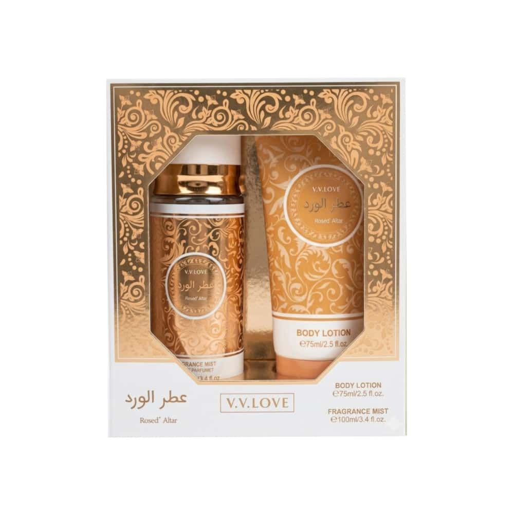 Kit de colonia y crema de mujer Rosed Attar V.V.Love - Miniatura 2