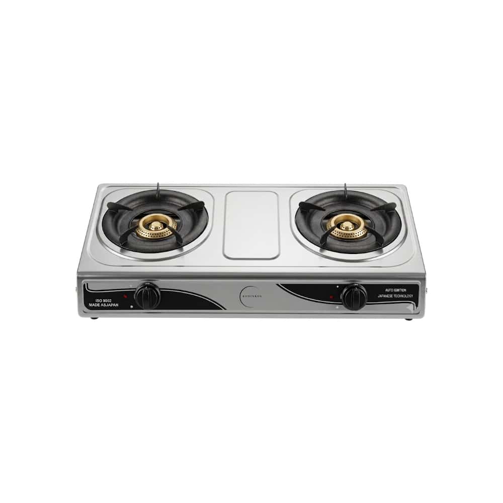 Cocina de gas de 2 hornillas Rudenkov GS-SS246 - Miniatura 1