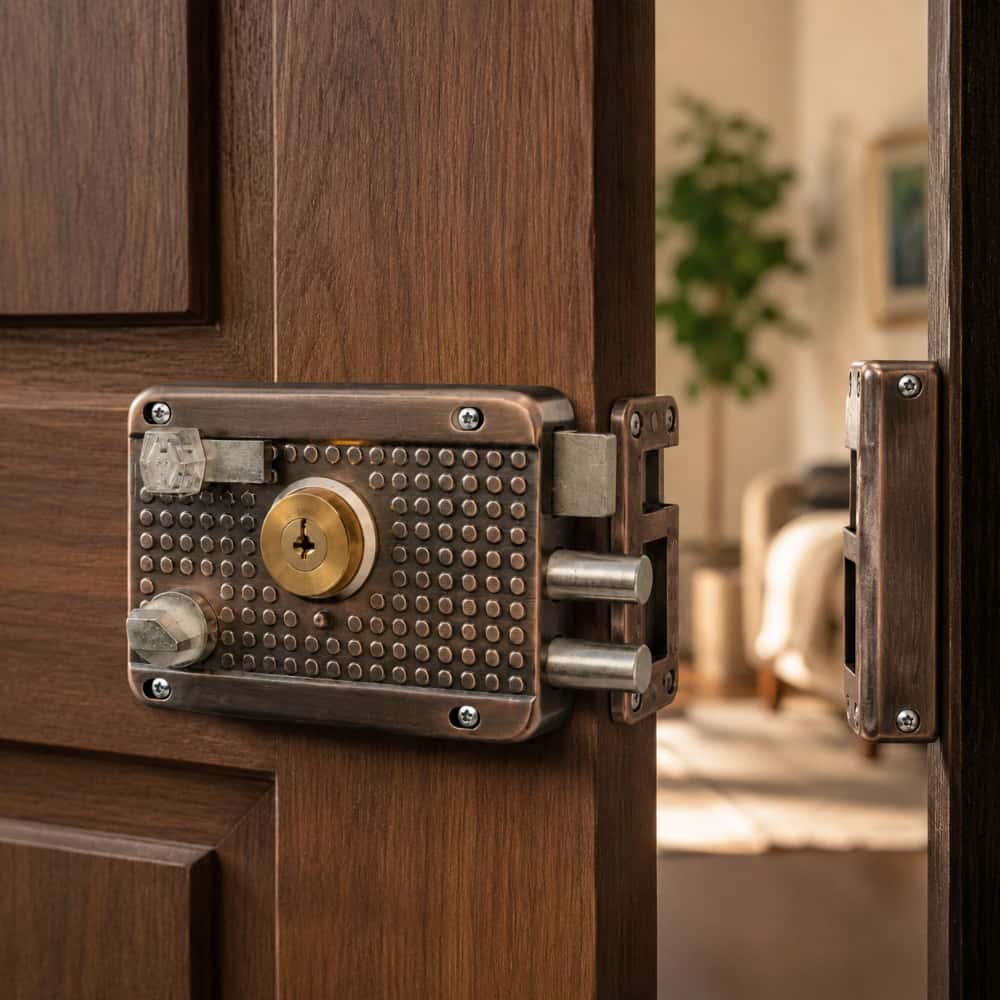 Cerradura - yale - para puerta ESLAK - Miniatura 3