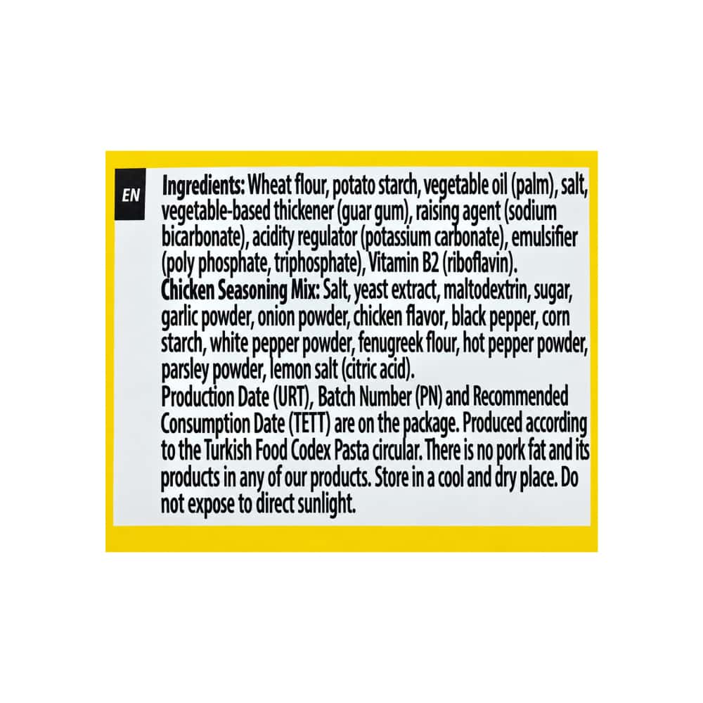 Sopa instantánea de fideos sabor pollo Maya Mie (75 g / 2.6 oz) - Miniatura 3